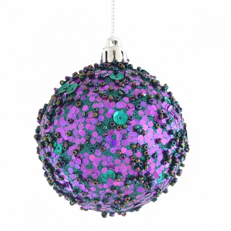 Ялинкова прикраса куля Yes Fun Німфея d-8см (973146)