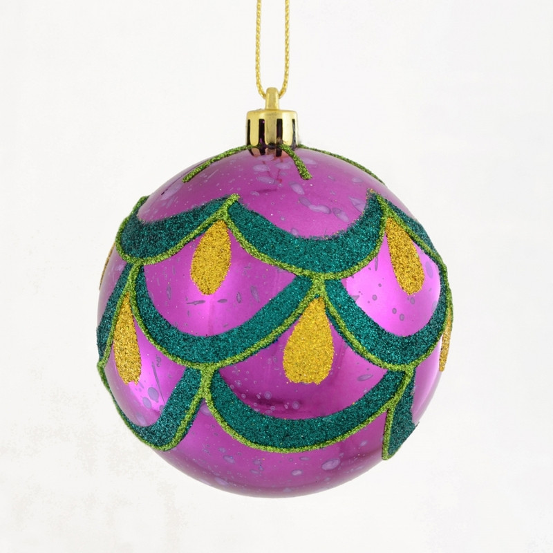 Ялинкова прикраса куля Yes Fun Лантан d-8см (973158)