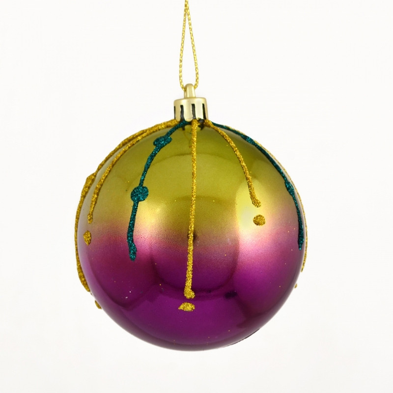 Ялинкова прикраса куля Yes Fun Камелія d-8см (973168)