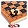 Шахи, шашки, нарди 3 в 1 дерев'яні S3830, фото 4