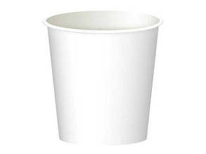 Склянку з паперу 110 мл білий Маестро (50 шт)