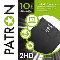 Дискеты PATRON 2 HD 1.44Mb 3,5"HD Floppy Dos Formatted Certified 100%