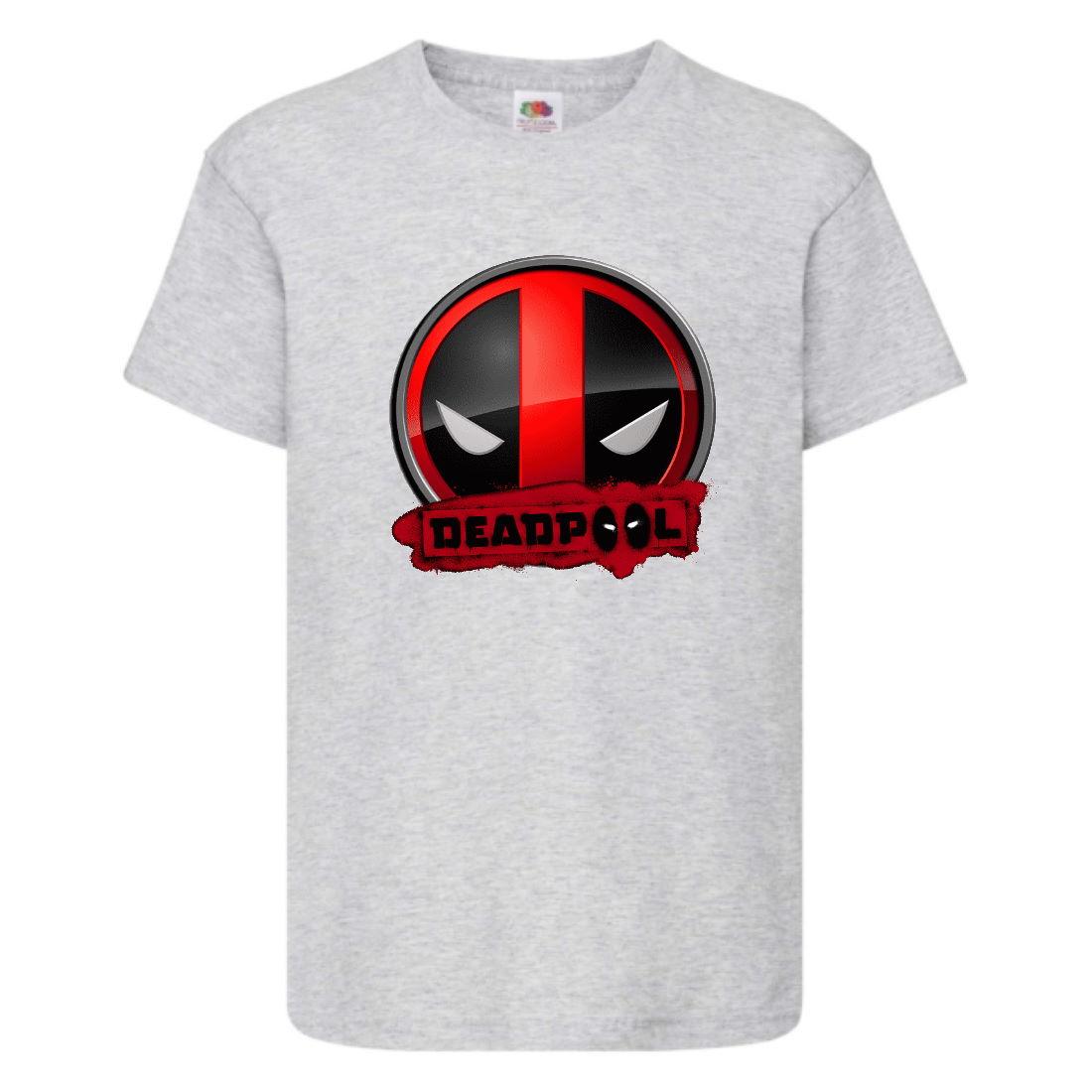 Футболка Дедпул (Deadpool-002) сіра