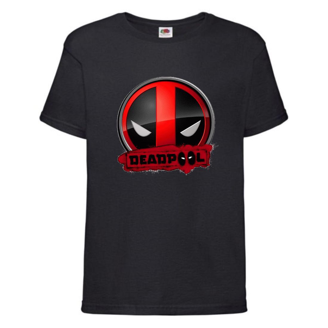 Футболка Дедпул (Deadpool-002) чорна
