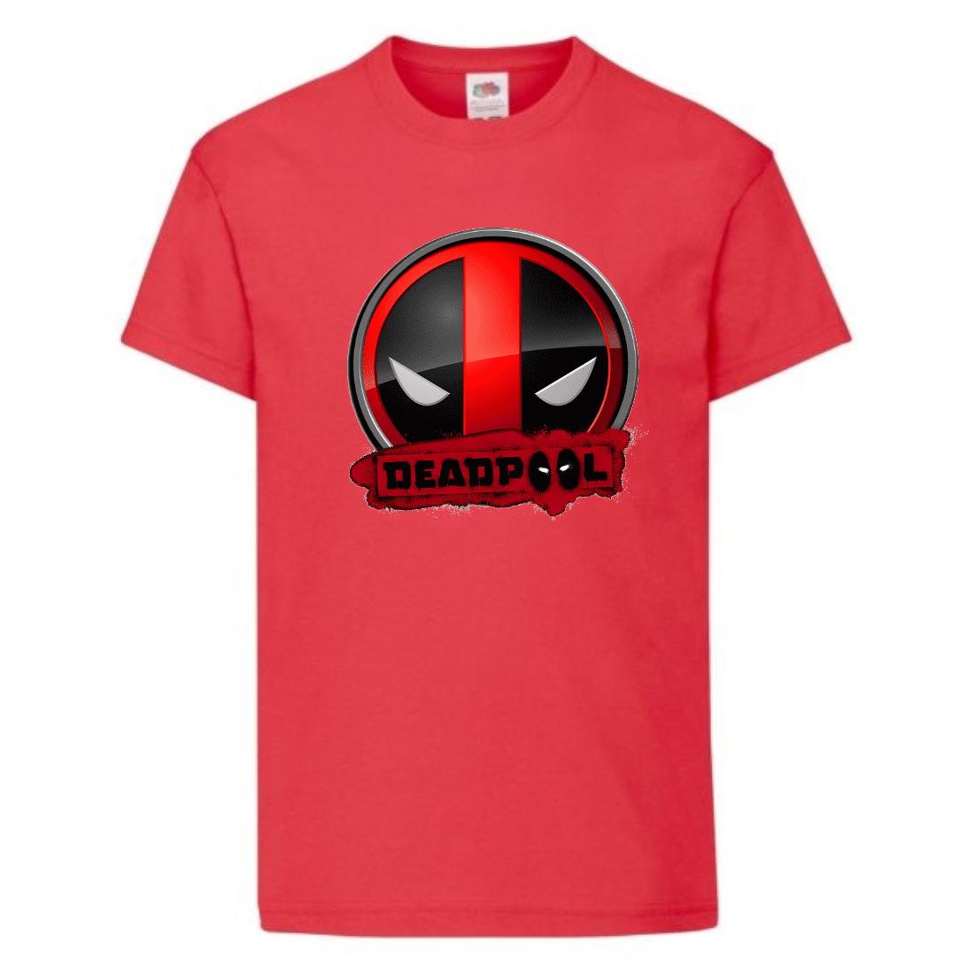 Футболка Дедпул (Deadpool-002) червона