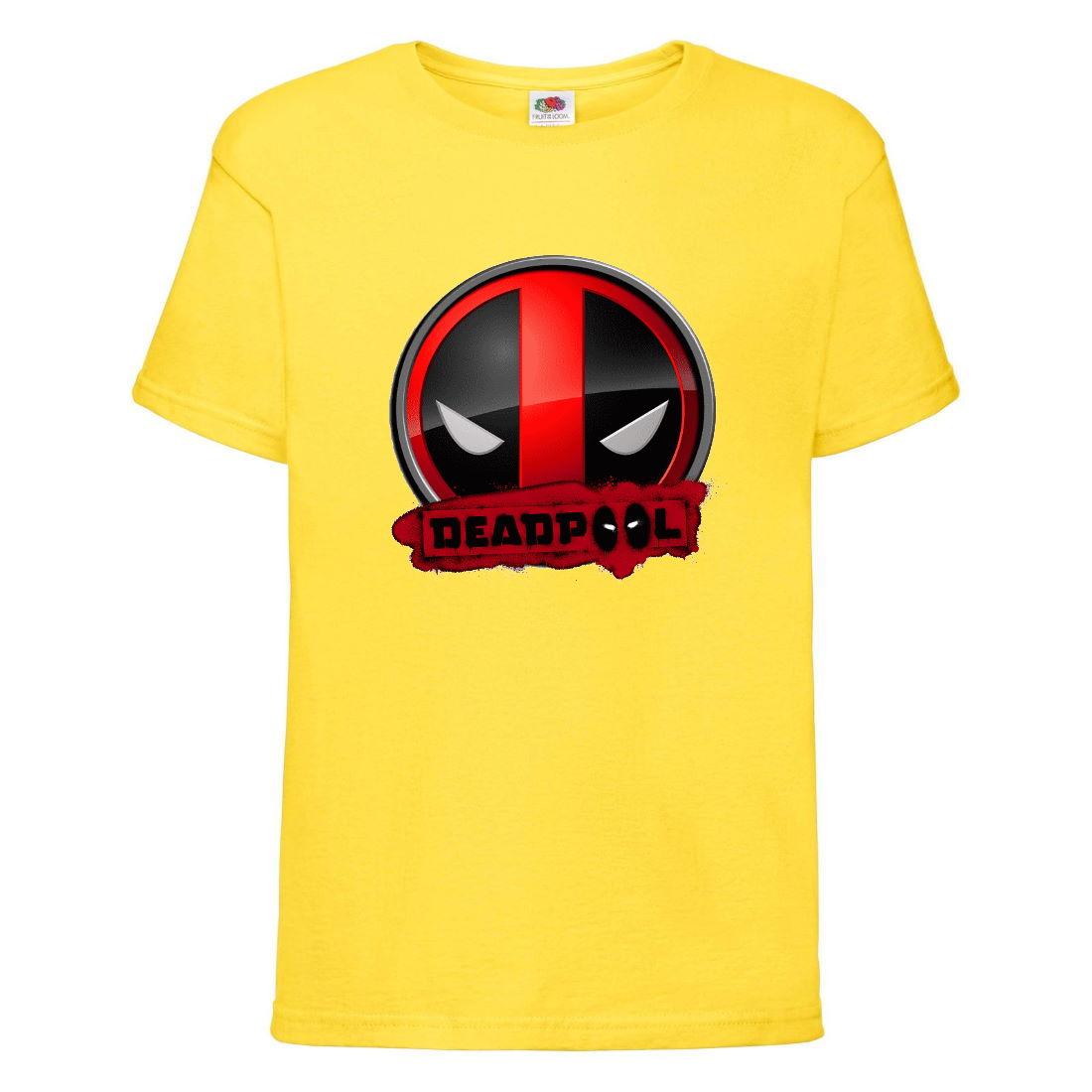 Футболка Дедпул (Deadpool-002) жовта