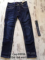 Джинси на флісі для хлопчиків оптом, Seagull, 134-164 рр., Арт. CSQ-89956, фото 8