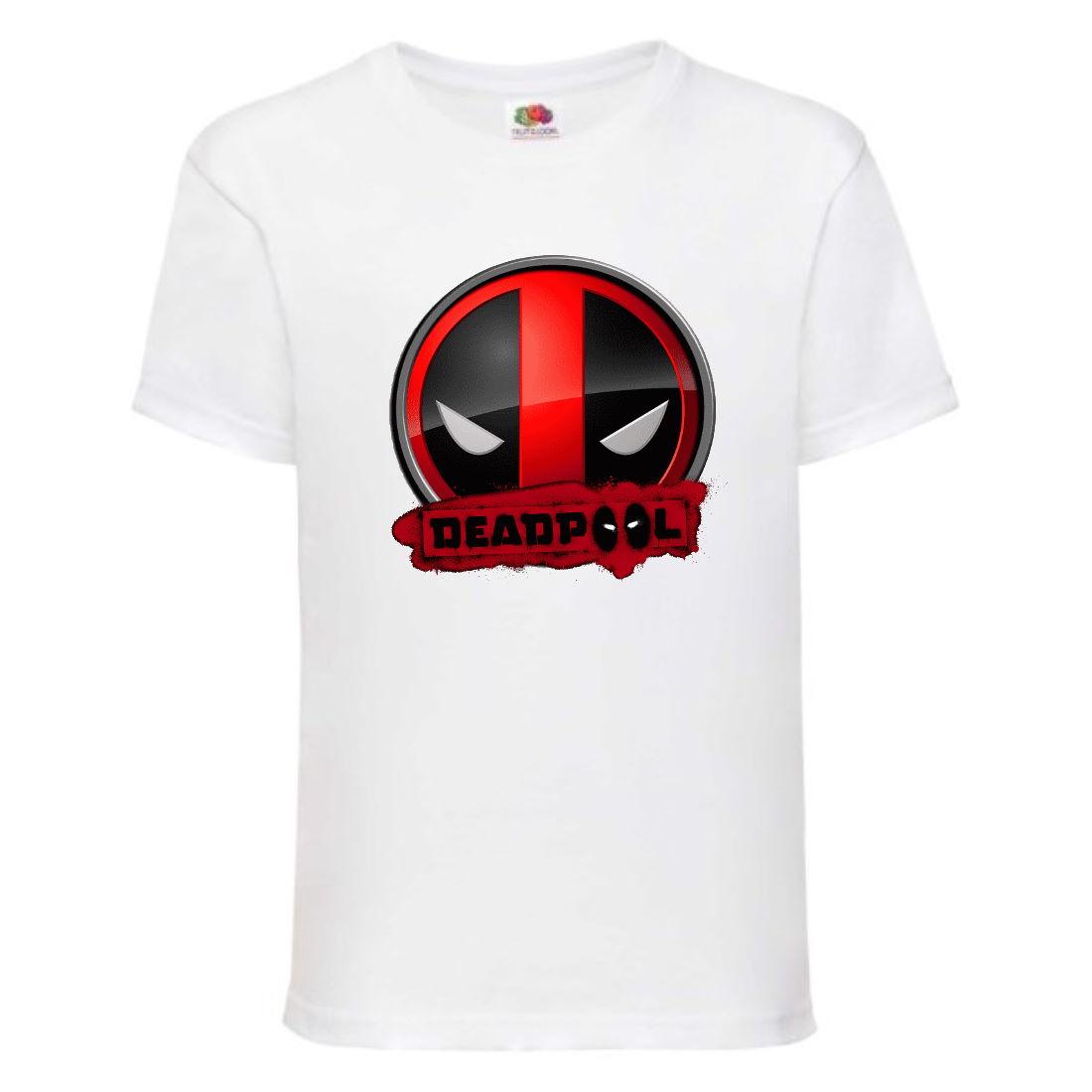 Футболка Дедпул (Deadpool-002) біла