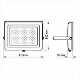 Прожектор LED PREMIUM 150W 5000K Білий VIDEX, 24636, фото 3