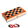 Шахи, шашки, нарди 3 в 1 дерев'яні S4034, фото 7