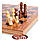 Шахи, шашки, нарди 3 в 1 дерев'яні S4034, фото 3