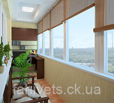 Балкони та лоджії , теплого скління, фото 1