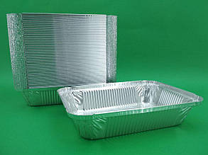 Алюмінієвий Контейнер прямокутний 960 млл SP64L 100 штук (1 пач.)