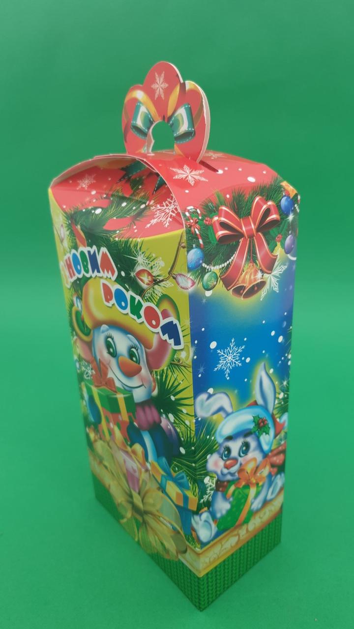 Новорічна коробка для цукерок No115 (Каскад500) (25 шт.), фото 1