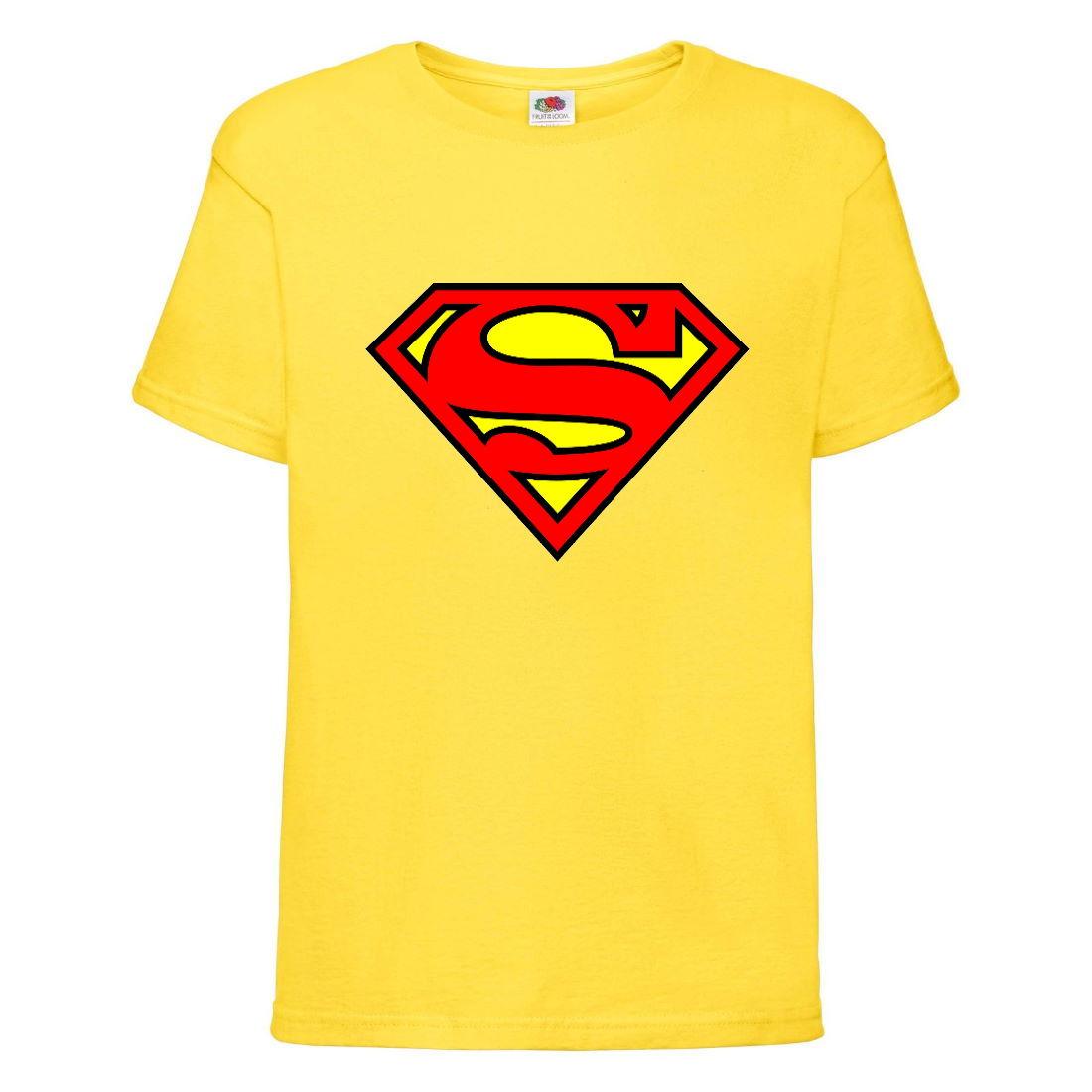 Футболка Супермен (Supermen-001) жовта
