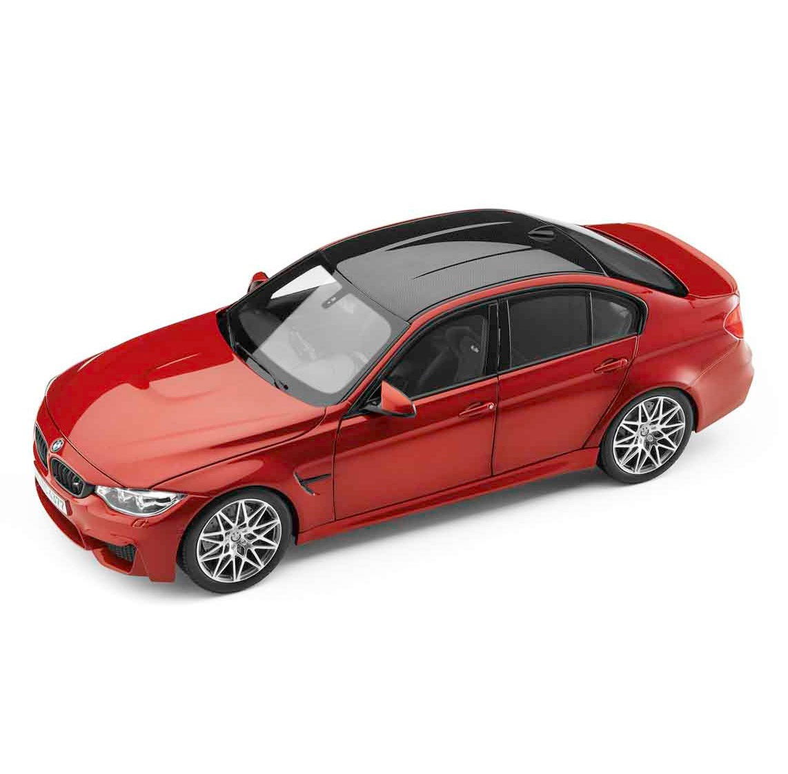 Оригінальна модель авто BMW M3 Competition (F80), Scale 1:18, Sakhir Orange, (80432411552)