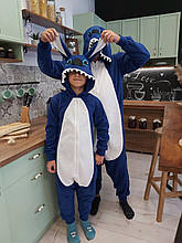 Пижама костюм Кигуруми Стич для всей семьи, детей, взрослых