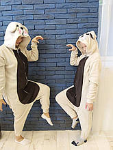 Пижама костюм Кигуруми Медведь для детей и взрослых