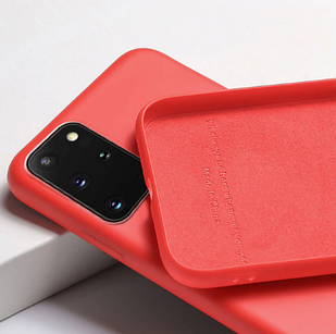 Чохол Silicone Case Full для Xiaomi mi 10 lite Red