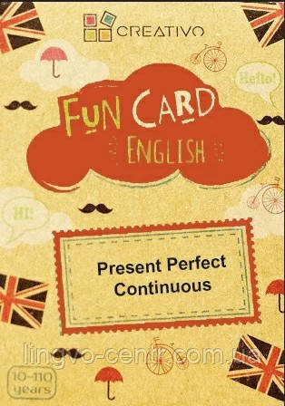 Карточки Fun Card English. Present Perfect Continuous, фото 1