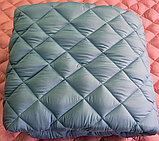 Тепла ковдра полуторна 150*210 (мікрофібра/холофайбер) стьобана куб (4808), фото 3