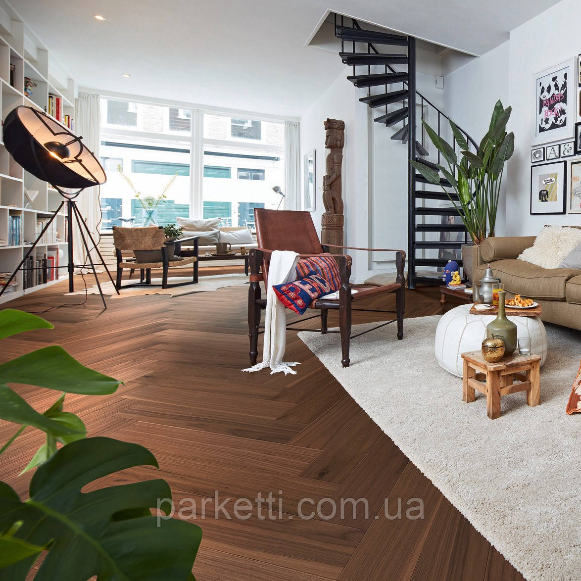 Meister PS500 8044 Горіх американський живий паркетна дошка Residence, фото 1