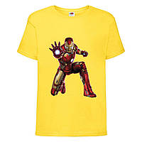 Футболка Железный человек (Ironman-001) желтая
