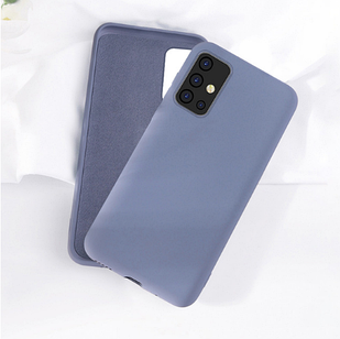 Чохол Silicone Case Full для Xiaomi mi 10 lite Lavander Grey