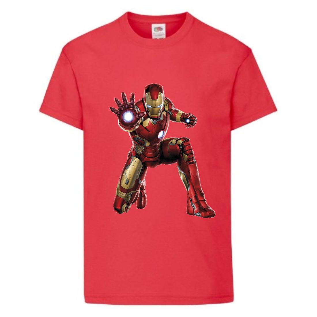 Футболка Залізна людина (Ironman-001) червона