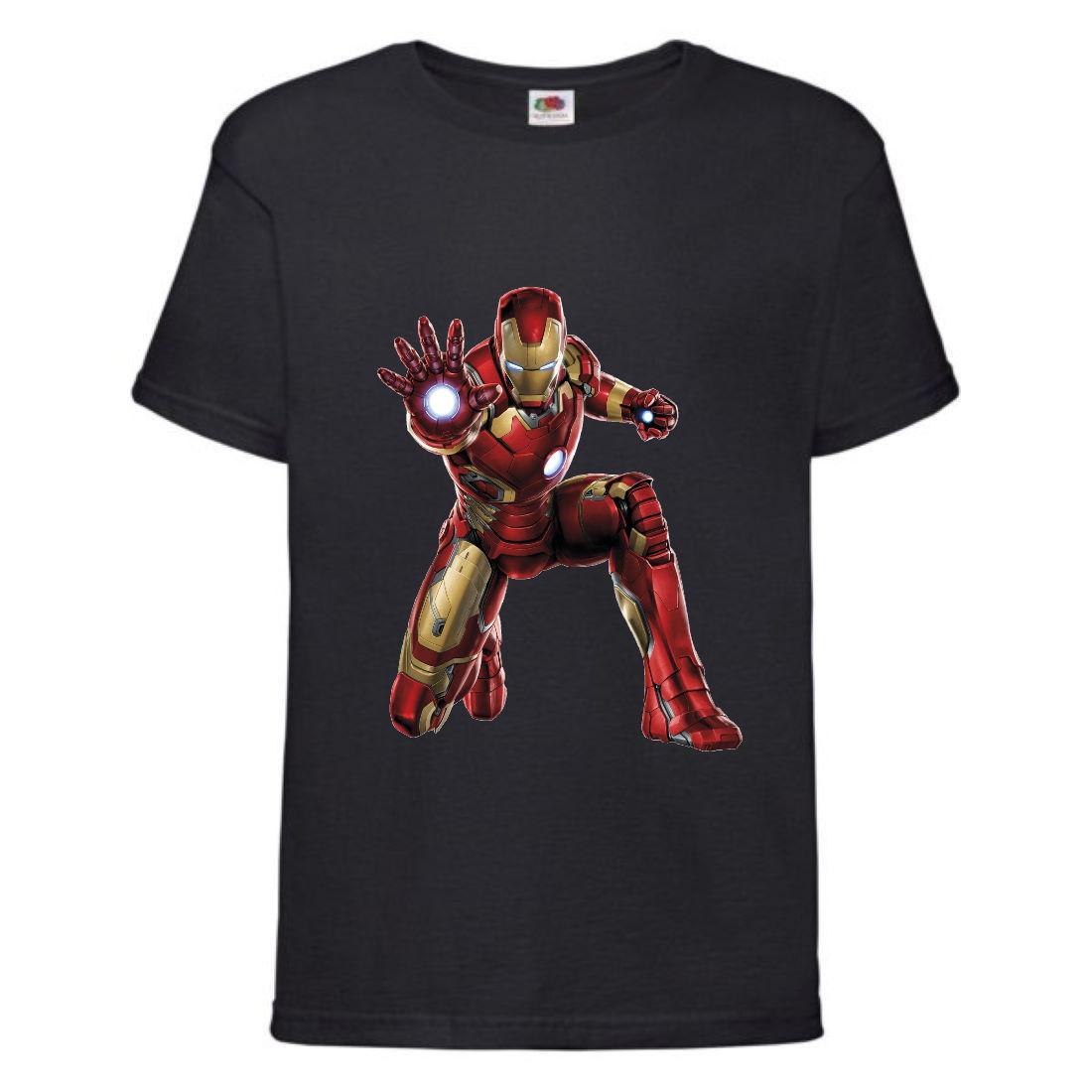 Футболка Залізна людина (Ironman-001) чорна