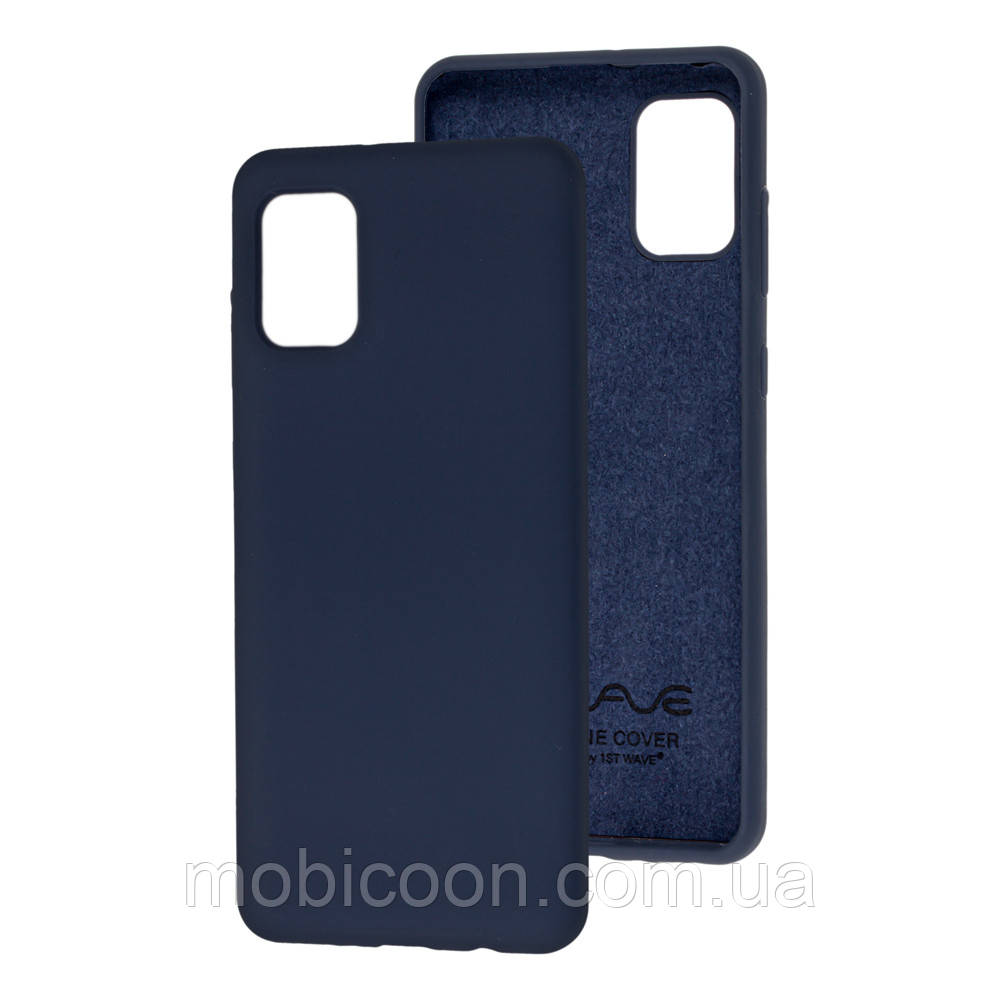 Чохол Silicone Case Full для Xiaomi mi 10 lite Navy Blue