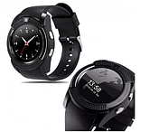 Розумний смарт-годинник Smart Watch V8 Чорний (V8) (KG-280), фото 5