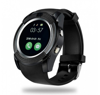 Розумний смарт-годинник Smart Watch V8 Чорний (V8) (KG-280)