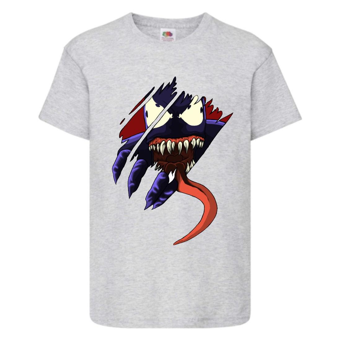 Футболка Веном (Venom-003) сіра