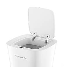 Розумний кошик для сміття Xiaomi Ninestars Waterproof Induction Trash Білий (DZT-10-11S), фото 3