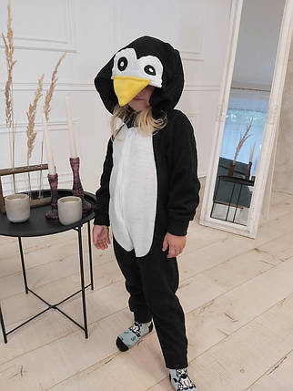 Пижама костюм Кигуруми Пингвин для мужчин и женщин, фото 2