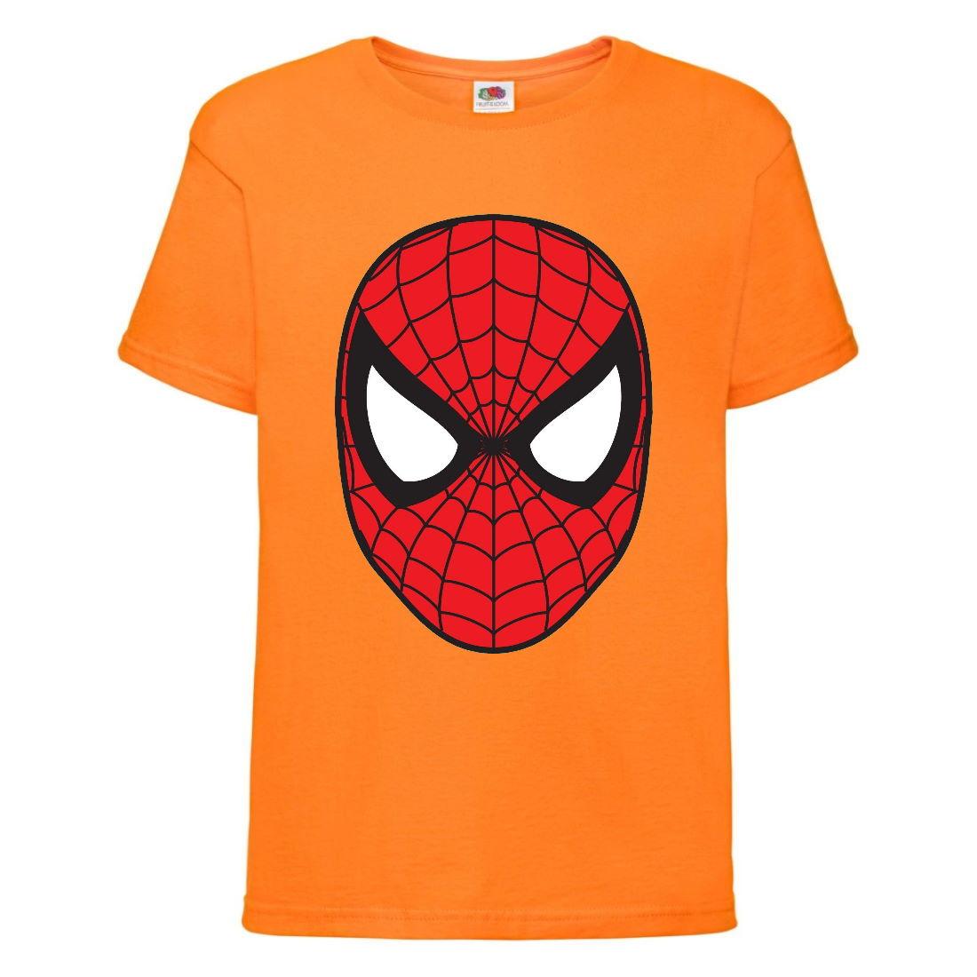 Футболка Людина Павук (Spiderman-002) оранжева