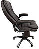 Крісло офісне Bonro О-8025. Колір коричневий., фото 3