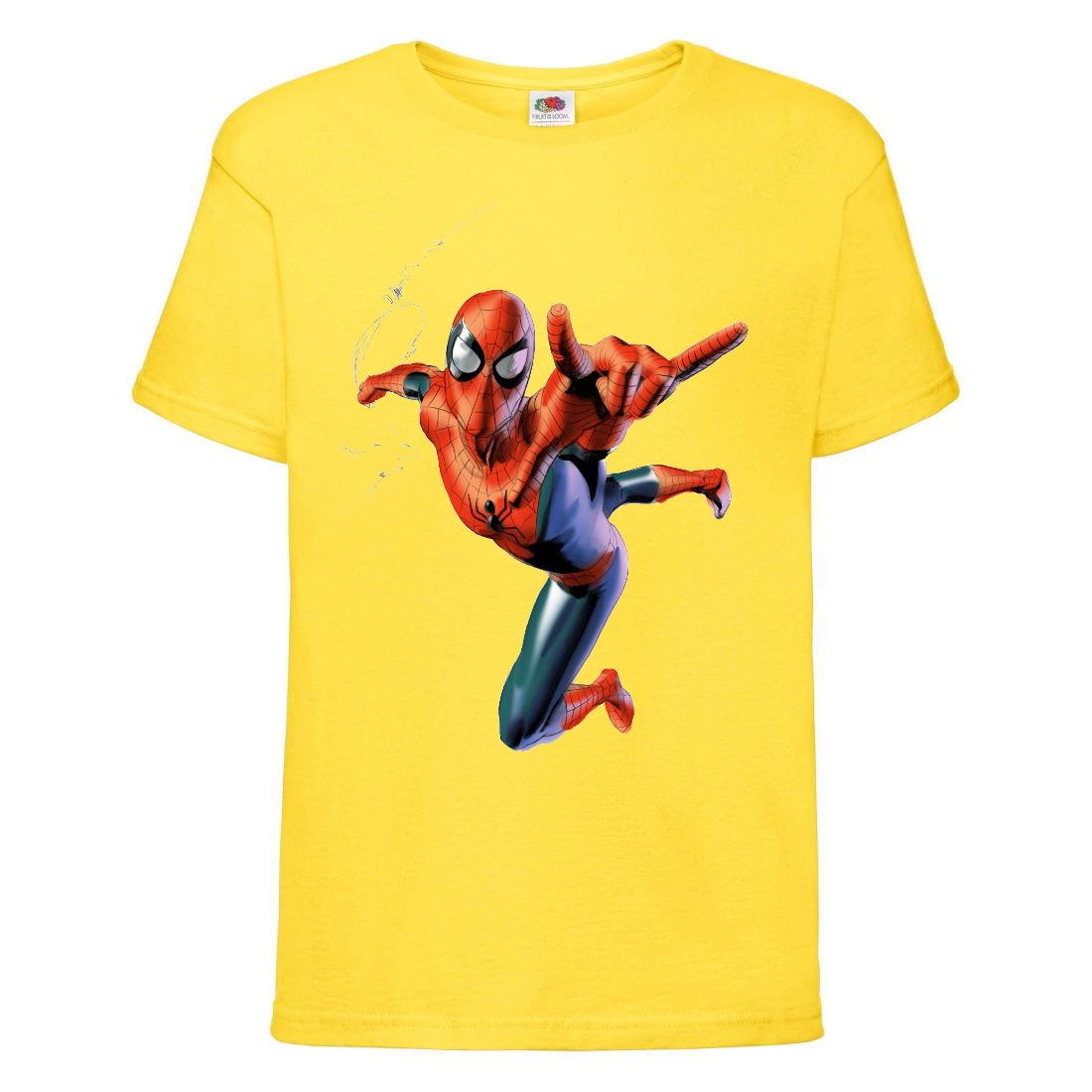 Футболка Людина Павук (Spiderman-003) жовта