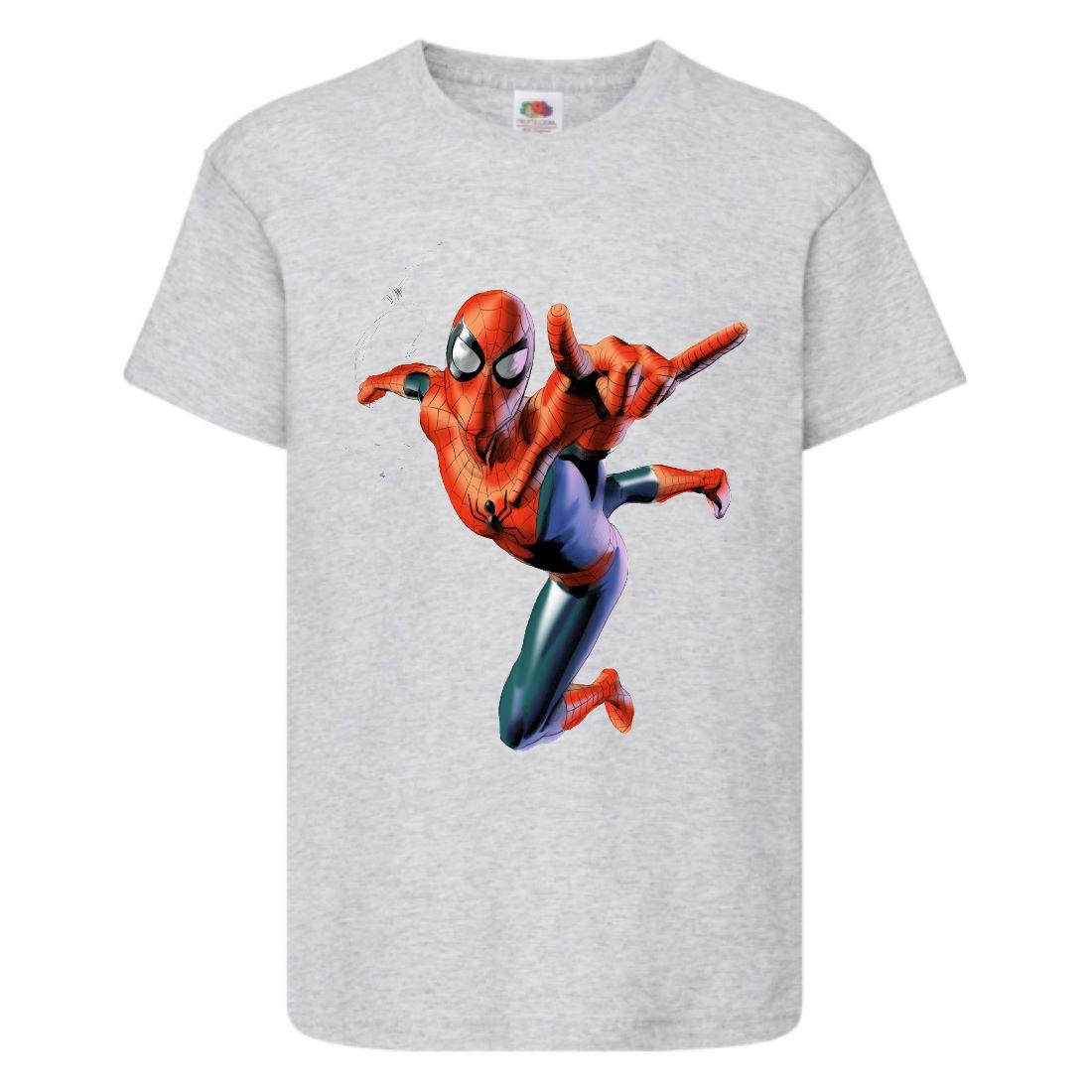 Футболка Людина Павук (Spiderman-003) сіра