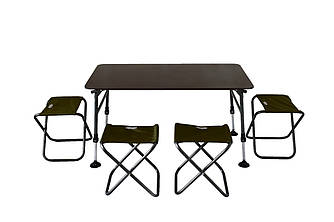Комплект стіл та стільці Novator SET-4 (100х60)