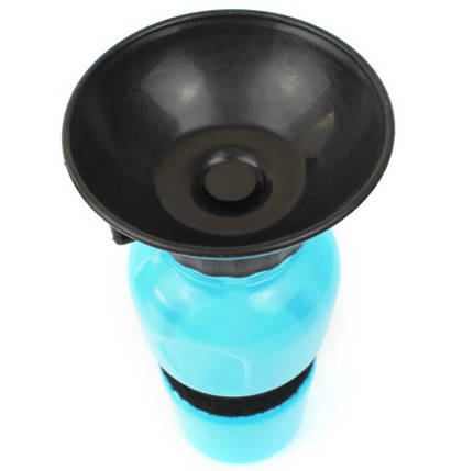 Поїлка для собак переносна Dog Water Bottle 7363, синя, фото 3