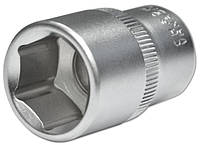 Головка шестигранная 8мм, 1/2", Cr-V, BERG