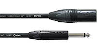Микрофонный кабель XLR male Jack 6.3 mono 10м Cordial CPM 10 MP