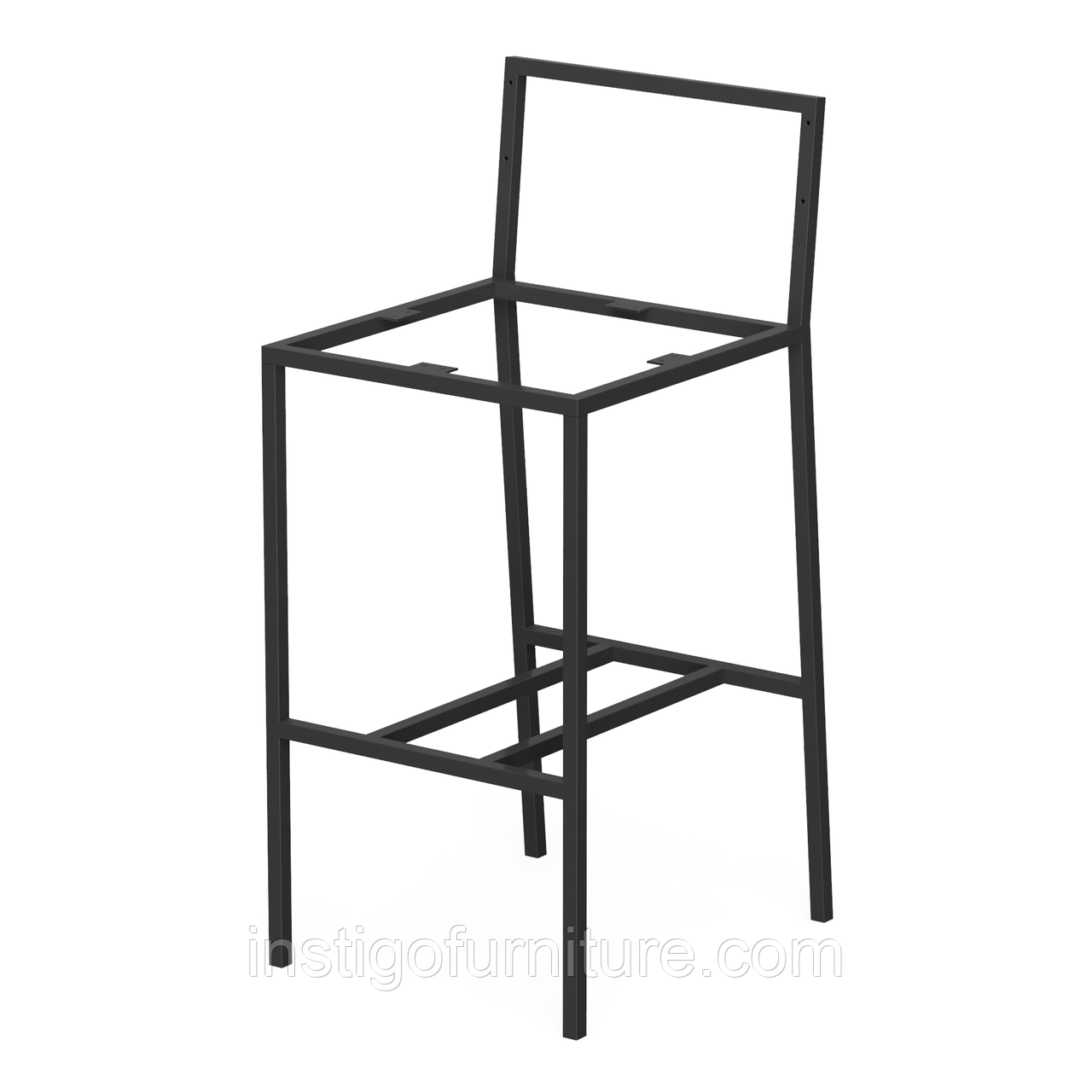 Каркас для барного стула из металла 440×440mm, H=1000mm - фото 3 - id-p468565603