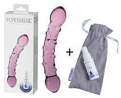 Скляний фалоімітатор - JOYRIDE Premium GlassiX Set 18