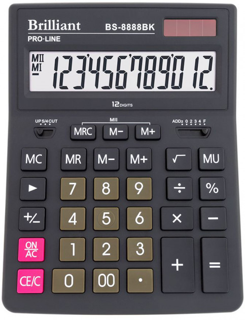 Калькулятор Brilliant BS-8888BK Профессиональные 158*205 - фото 1 - id-p1283130698