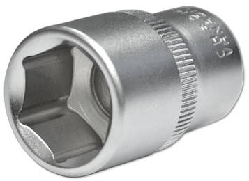 Головка шестигранна 12мм, 1/2", Cr-V, BERG