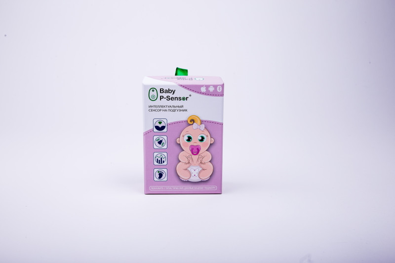 Интеллектуальный Сенсор на Подгузник с Приложением на Смартфон - Baby P-Sensor - Blue Розовый - фото 7 - id-p1283170923