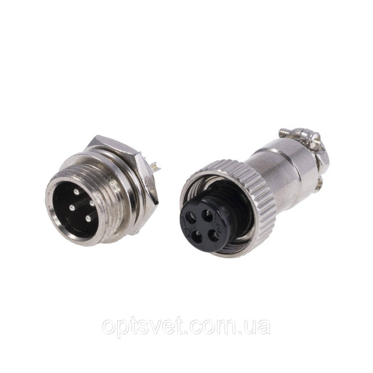 Конектор для світлодіодних стрічок OEM №18 4pin-4pin "мама" + "папа"